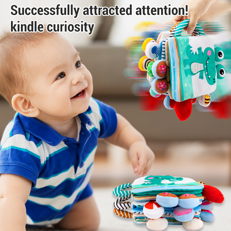 Baby Products Toys - 0-36 Months Baby 3D Cloth Book