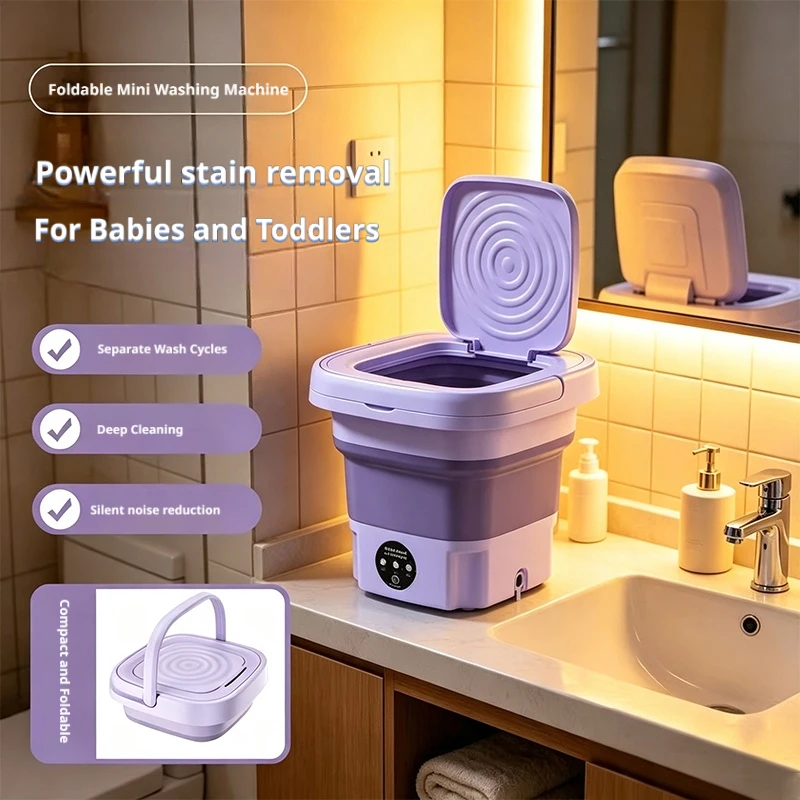 Baby Products Manufacturers - 9L Fold Mini Washing Machine Portable
