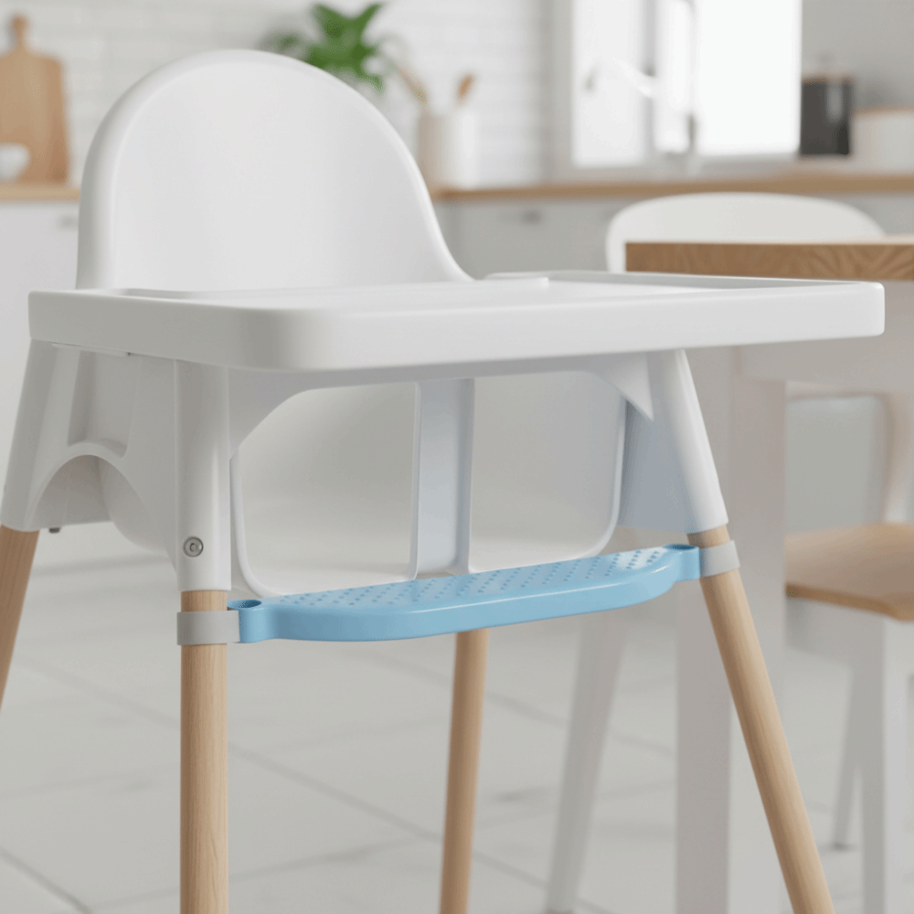 Baby High Chair Booster - Comfortable Highchair Footrest Adjustable Universal Pedal