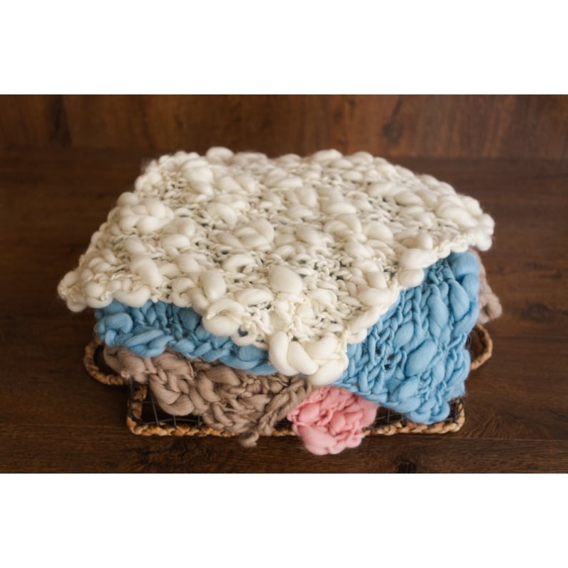 Chunky Knit Merino Baby Blanke - Baby Swaddle Blanket review and price