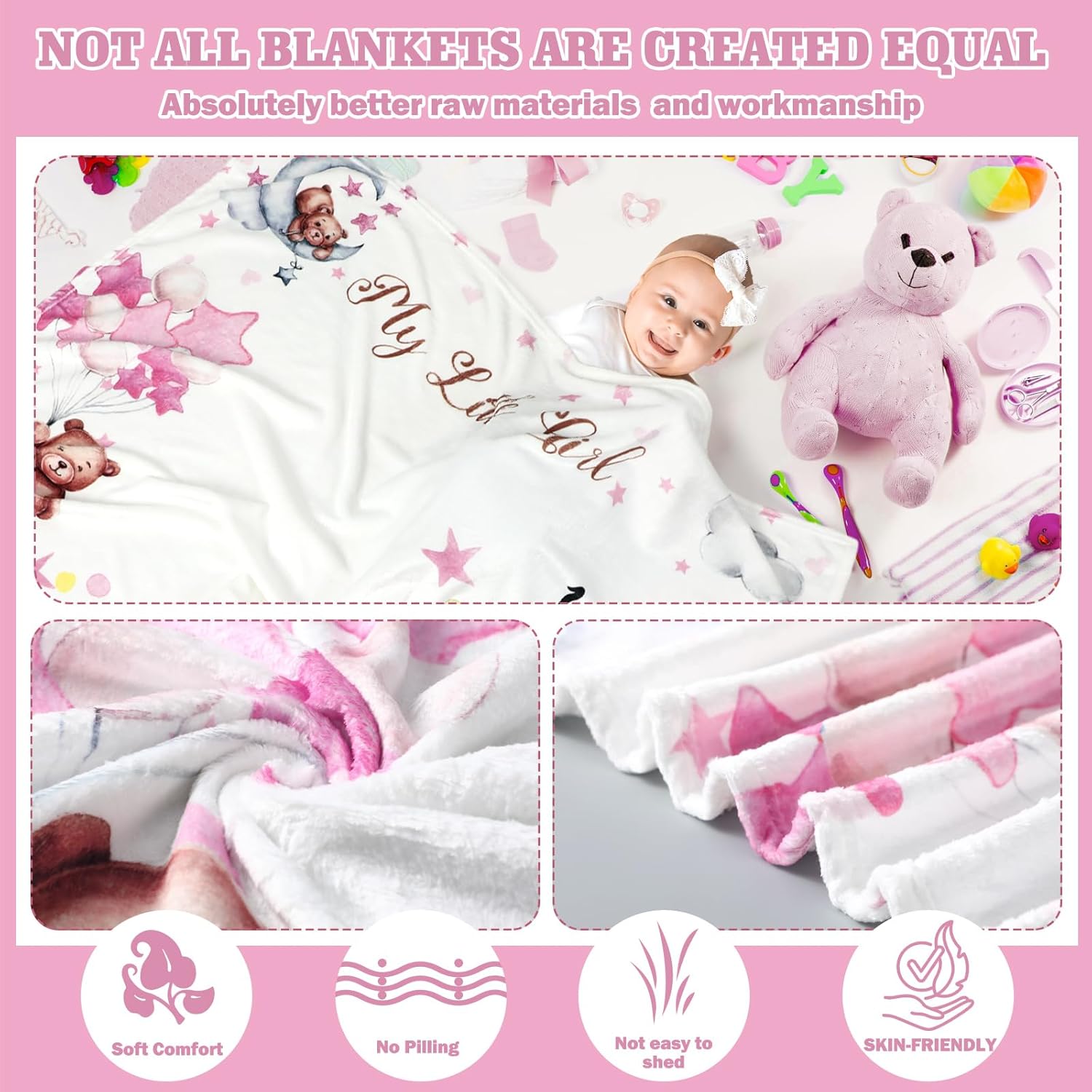 VIKAMA Monthly Baby Growth Mil - Baby Swaddle Blanket review and price