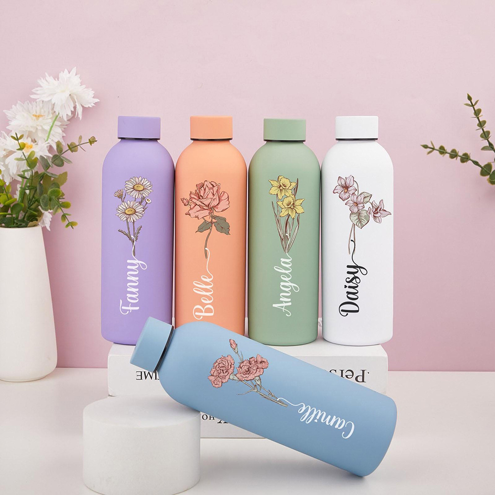 Customized Floral Water Bottle - Portable Bottle Warmer review and price