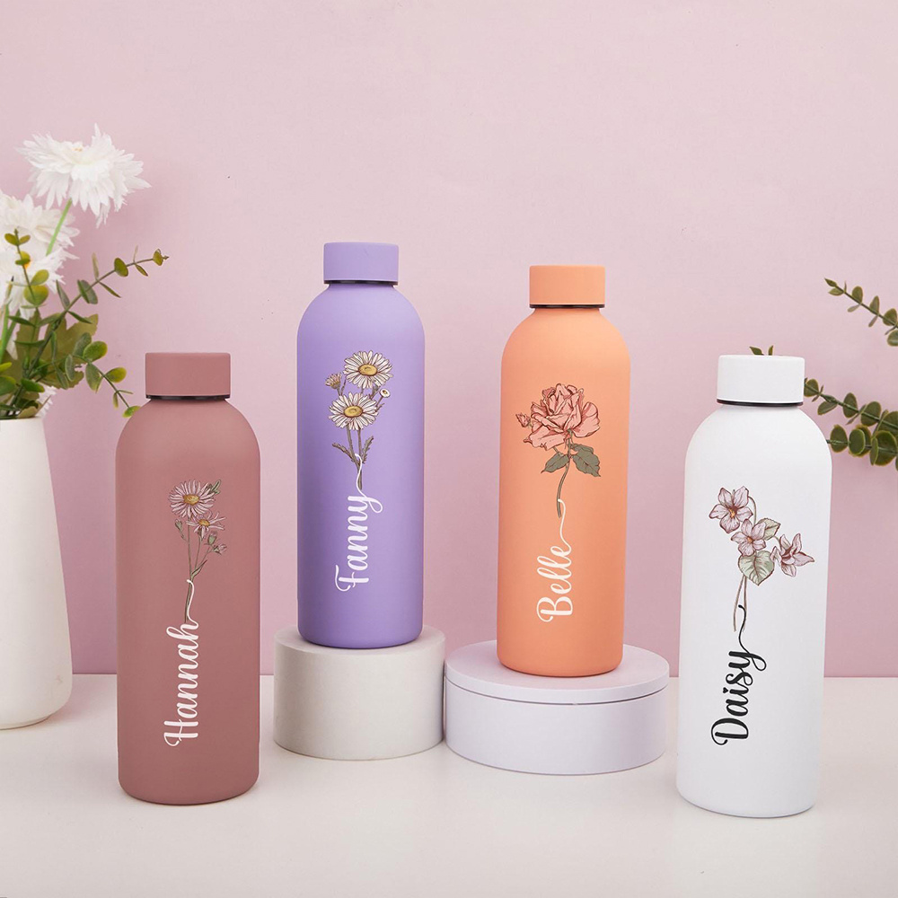 Customized Floral Water Bottle - Portable Bottle Warmer review and price
