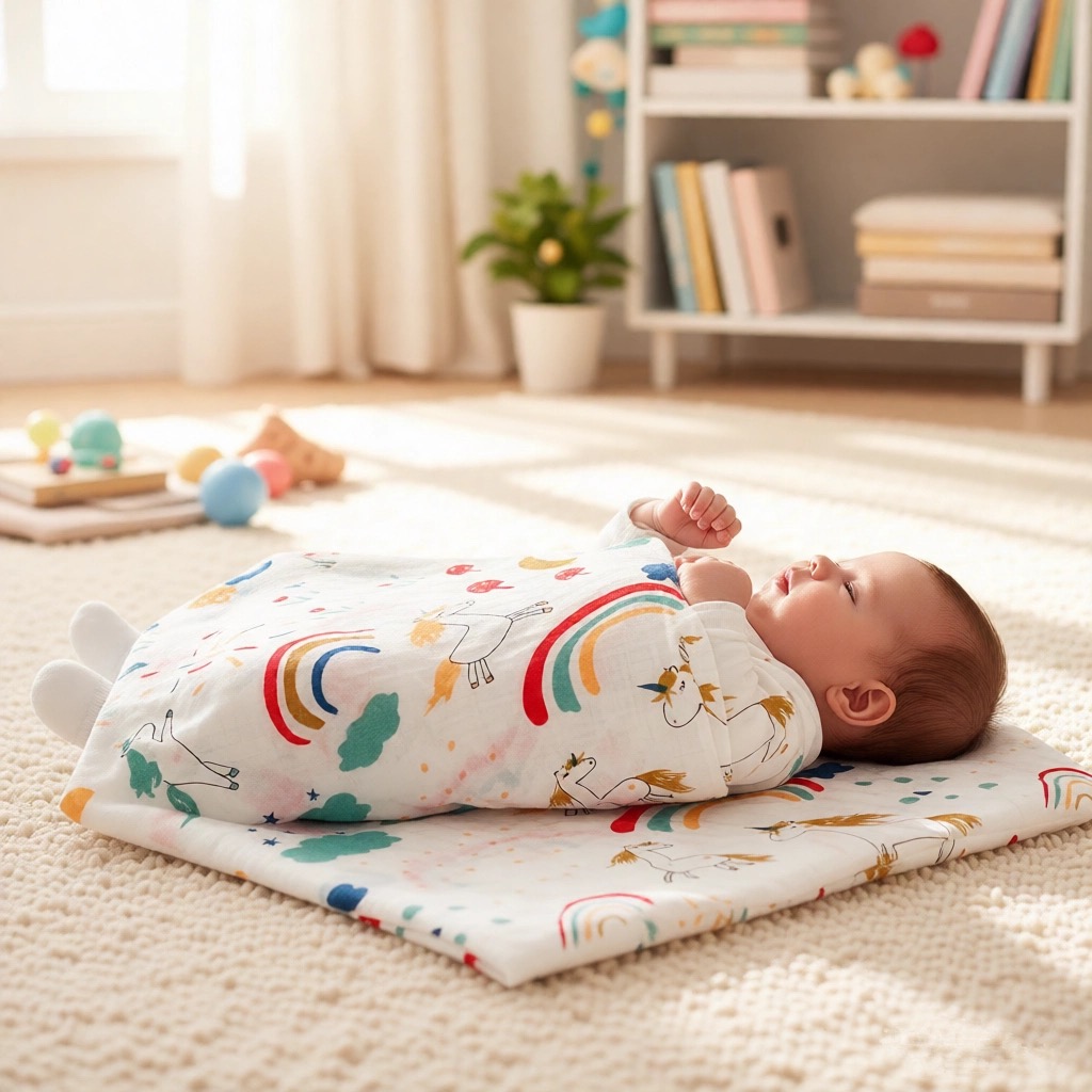 4-Layer Gauze Infant Washcloth - Baby Swaddle Blanket review and price