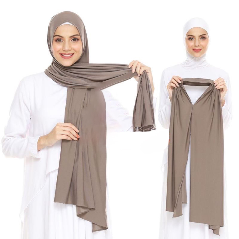 Premium Jersey Instant Hijab G - Baby Products Malaysia review and price