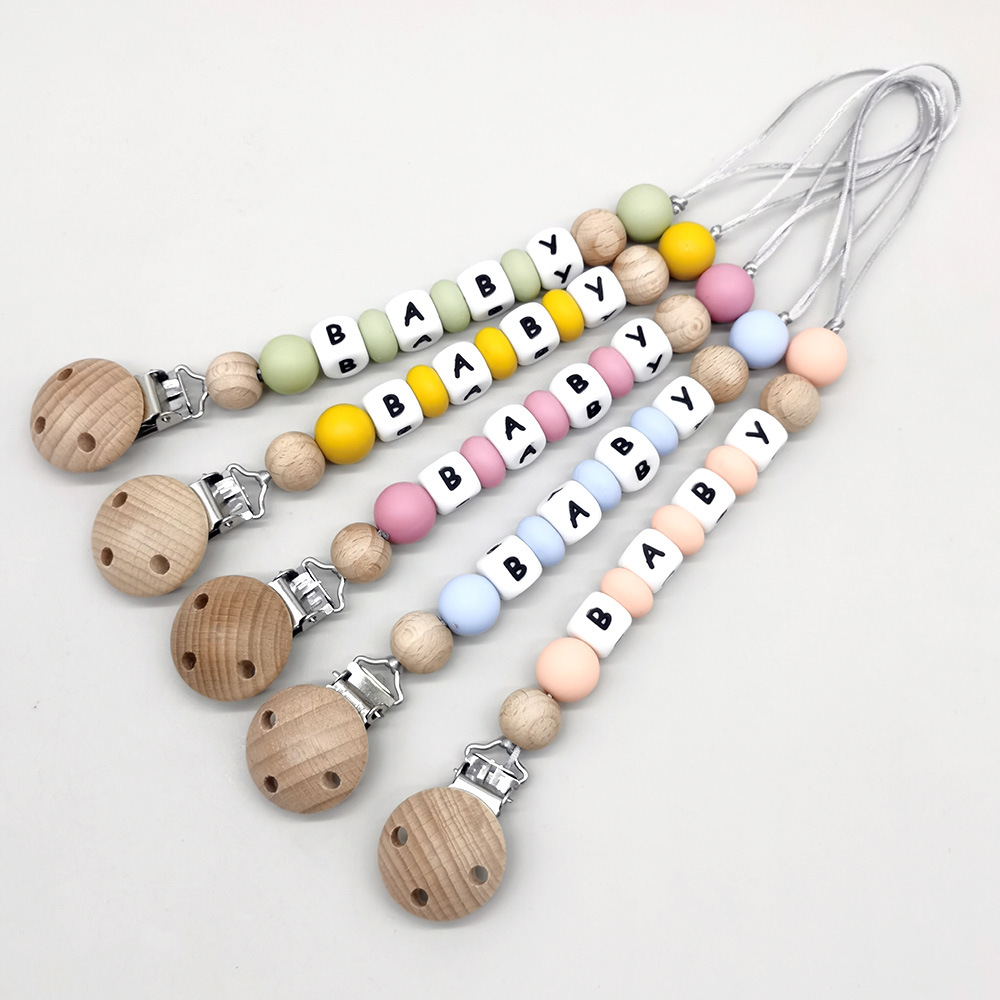 Custom Name Pacifier Clips Cha - Baby Products Toys review and price