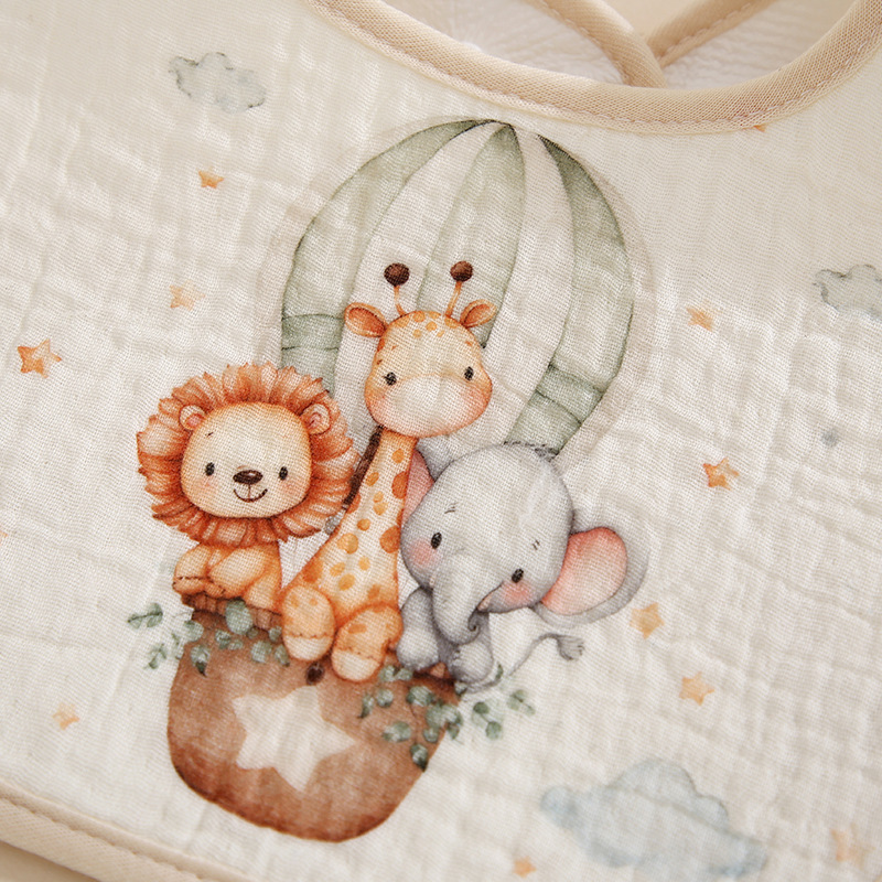 5pcs Waterproof Baby Bibs Cott - Baby Products Dropshipping review and price