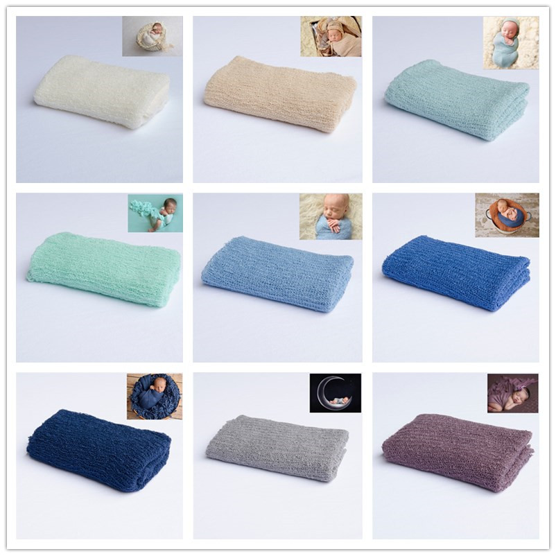 Newborn Photography Props Knit - Baby Swaddle Blanket review and price