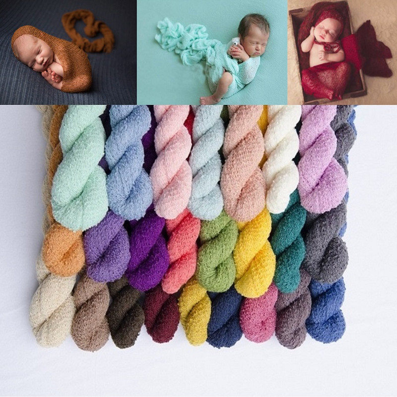 Newborn Photography Props Knit - Baby Swaddle Blanket review and price
