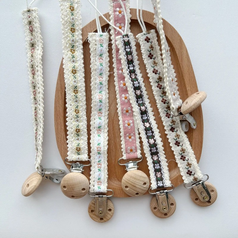 Lace Pacifier Clip Chain for N - Baby Products Dropshipping review and price