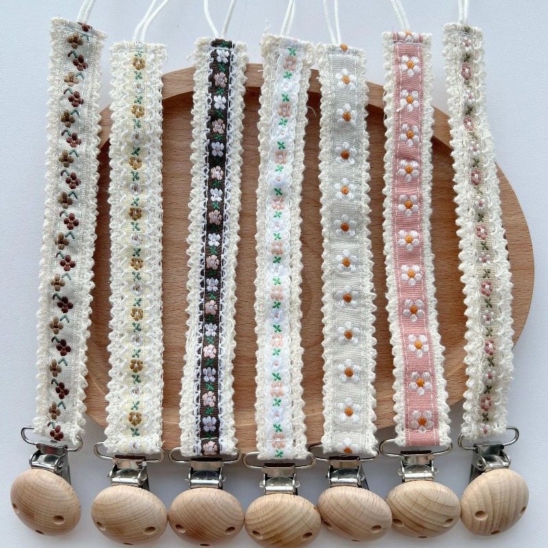 Lace Pacifier Clip Chain for N - Baby Products Dropshipping review and price
