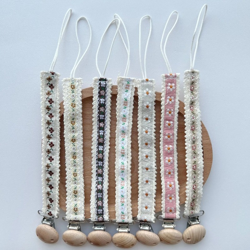 Lace Pacifier Clip Chain for N - Baby Products Dropshipping review and price